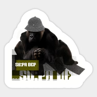 BBoy Monkey Sticker